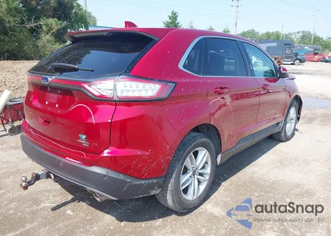 2017 Ford Edge Sel из США, поврежденный, VIN 2FMPK4J86HBC31608